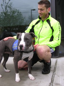 Velvet and Paul at the Seattle Animal Shelter
