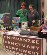 Folks from Chimp Sanctuary NW