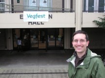 Eric at Veg Fest 2013